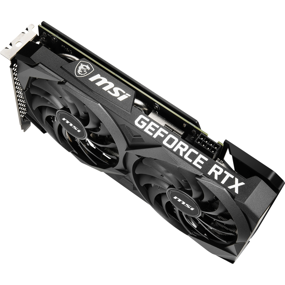 デュアルファン仕様OCモデル「GeForce RTX 3060 Ti VENTUS 2X OCV1」が